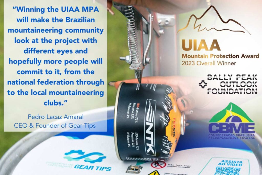Uiaa Gear Tips announced as 2023 UIAA Mountain Protection Award winner - UIAA