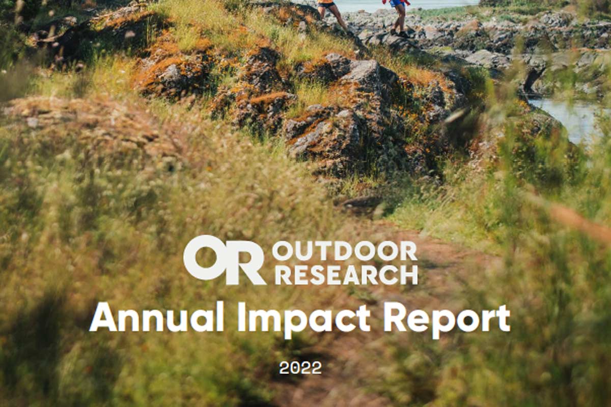Outdoor Research publishes inaugural Impact Report - UIAA