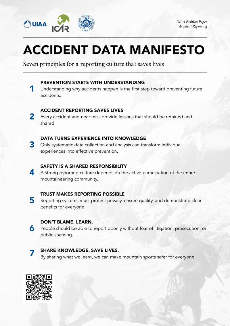 Accident Reporting position paper poster